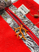 Lade das Bild in den Galerie-Viewer, Orange Murano Chain Pendant Necklace
