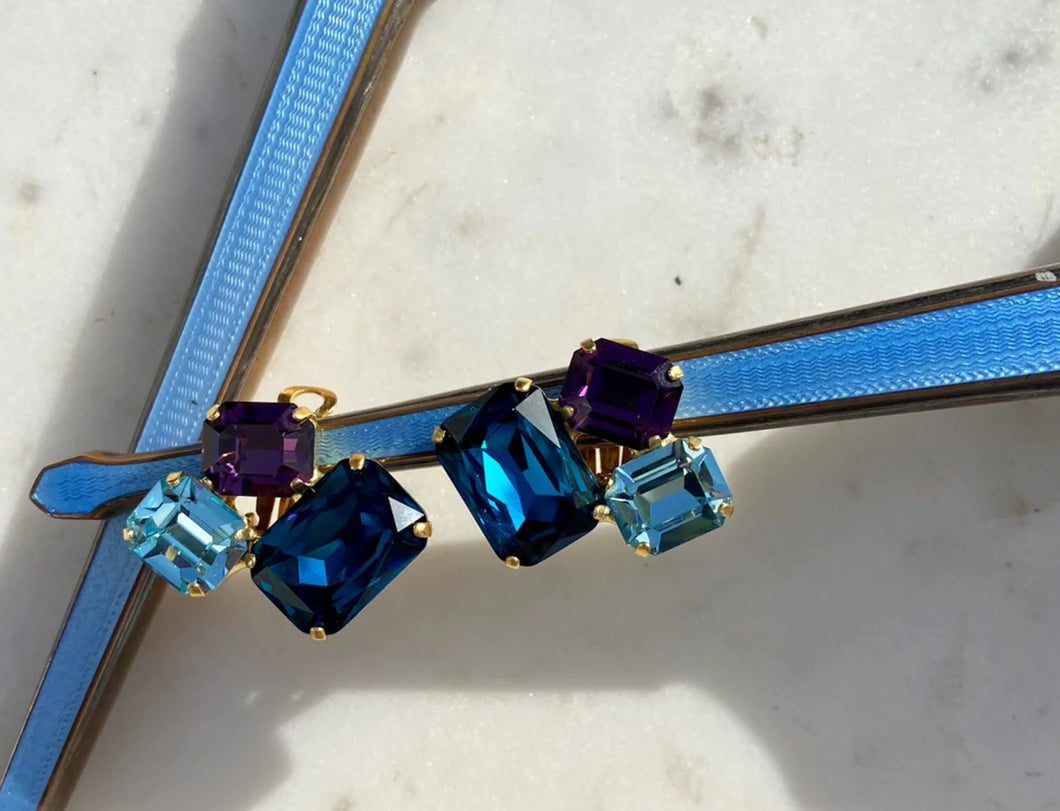 Alina Blue and Purple Crystal