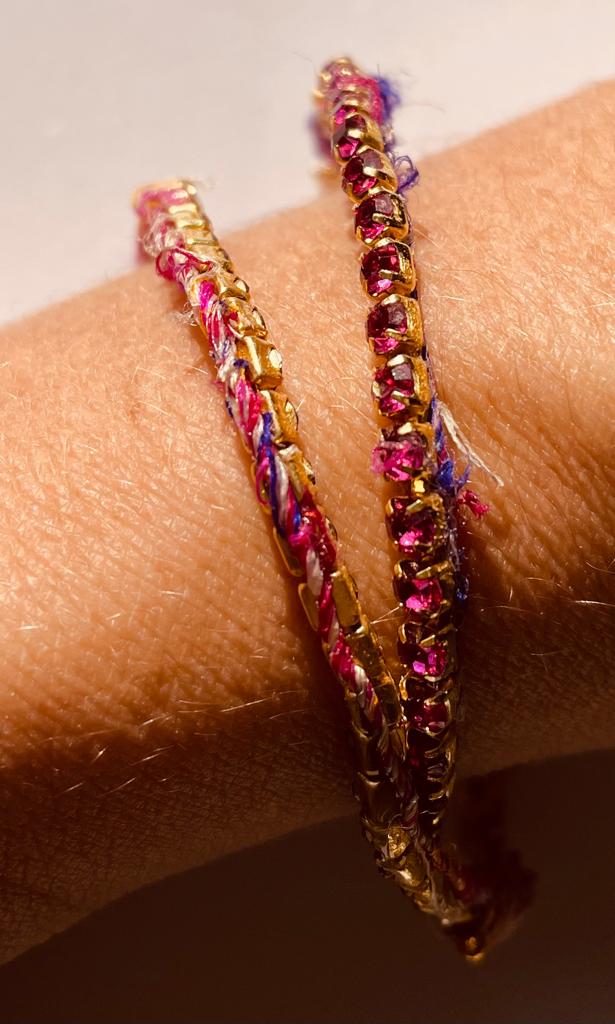 Bollywood Purple Bracelet
